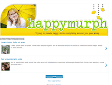 Tablet Screenshot of happymurph.danoah.com